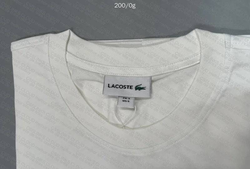 Lacoste White T-Shirt, GL?