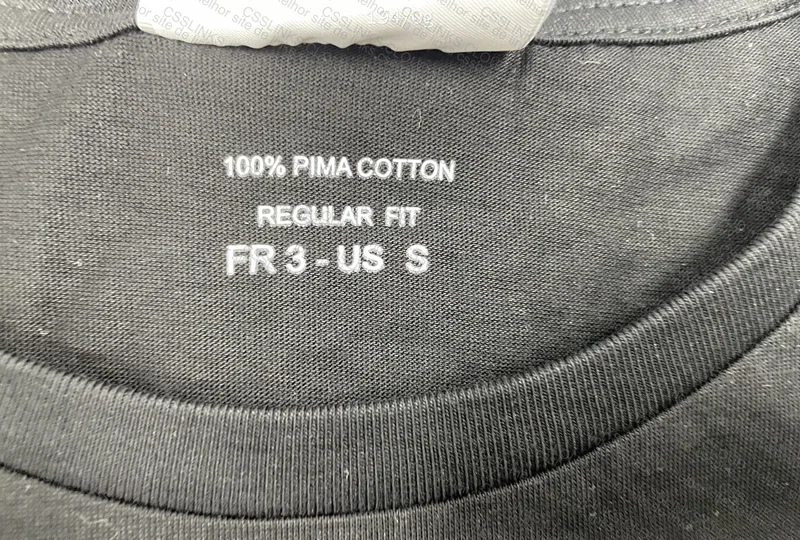 Black Lacoste Pima Cotton T-Shirt 2