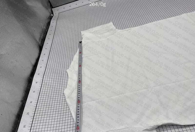Artiemaster White Plain T-Shirt (with measurements) 7