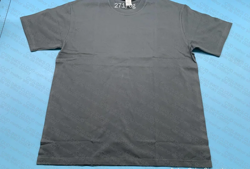 Plain T-Shirt with Measurements 3