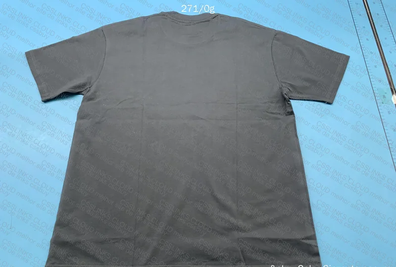 Plain T-Shirt with Measurements 4