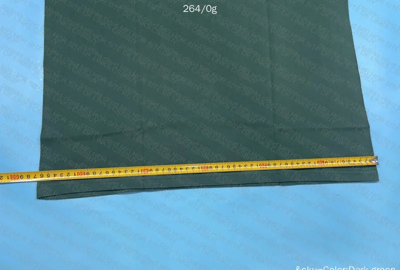 Plain T-Shirt with Measurements 2