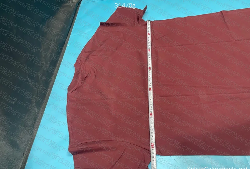 Wine Red Plain T-Shirt 2