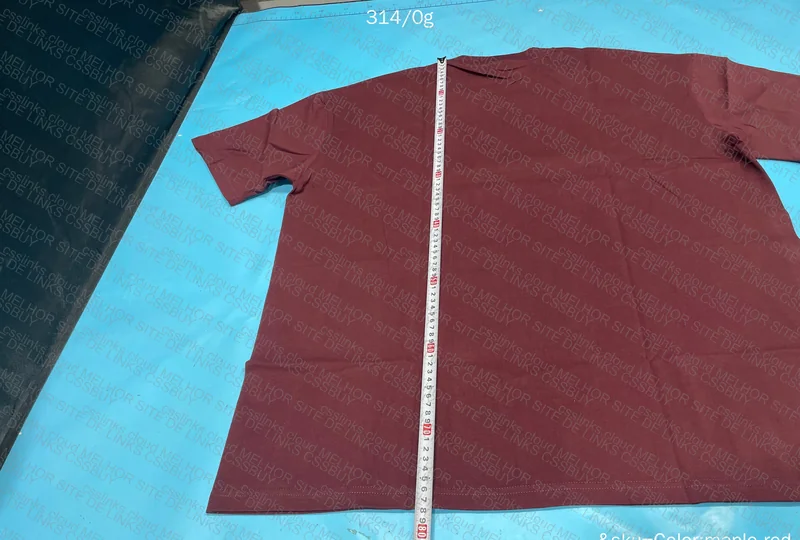 Wine Red Plain T-Shirt 6