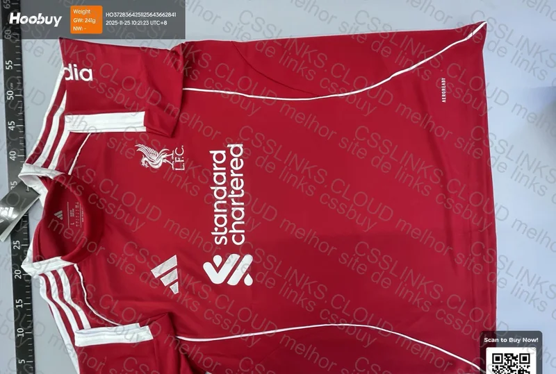 Liverpool Home T-Shirt 25/26 2
