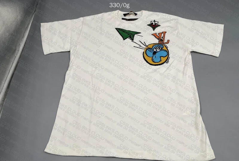 LV Airplane T-Shirt (measurements) 2