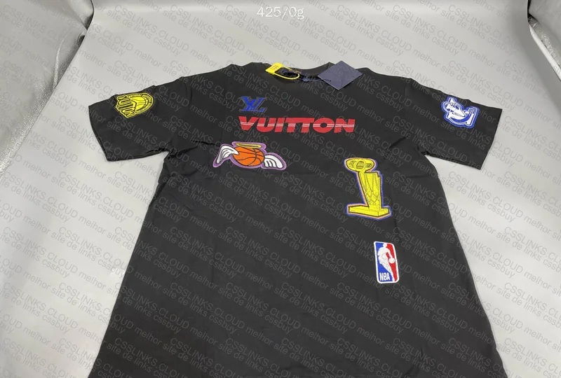 LV Louis Vuitton x NBA T-Shirt