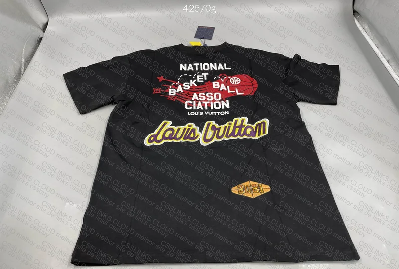 LV Louis Vuitton x NBA T-Shirt 8