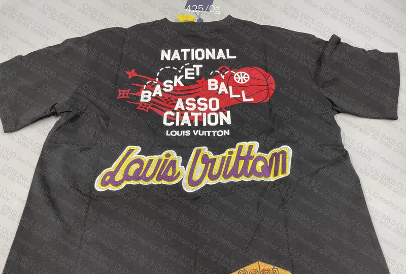 LV Louis Vuitton x NBA T-Shirt 9