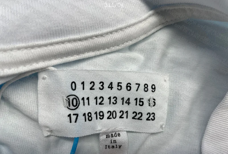 Maison Margiela Fuzzy Calendar T-Shirt
