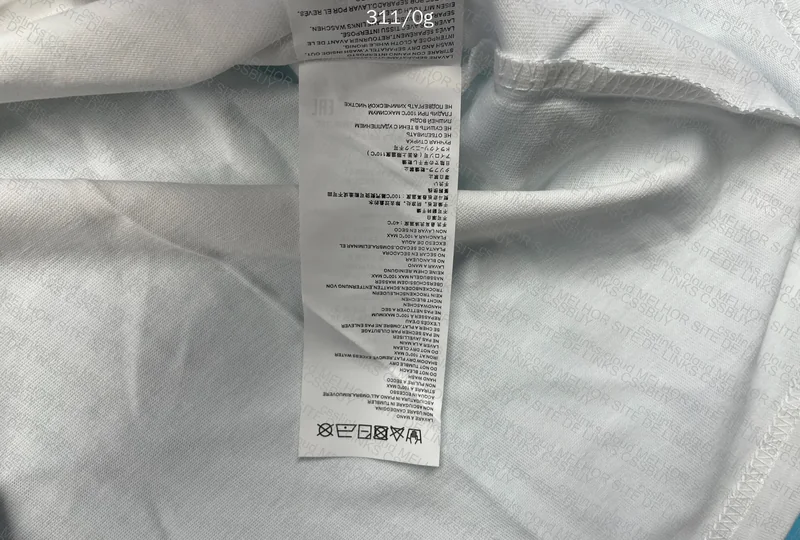Maison Margiela Fuzzy Calendar T-Shirt 2