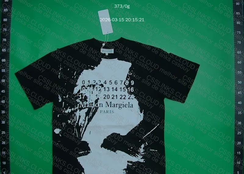 Camiseta Maison Margiela Paint GL? 3