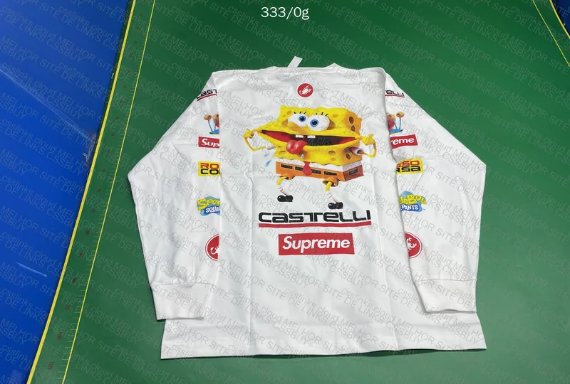 Supreme x Bob Esponja Long Sleeve T-Shirt 5