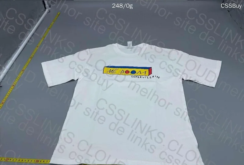 White MF DOOM T-Shirt 3
