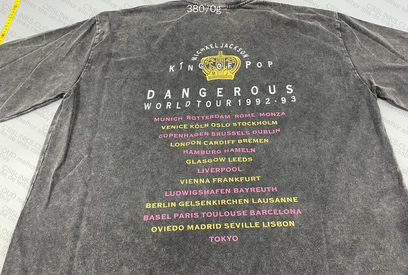 Michael Jackson Dangerous Tour T-Shirt 3