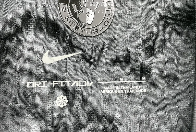 Camiseta Modelo Jogador Corinthians 2024 All Black 2