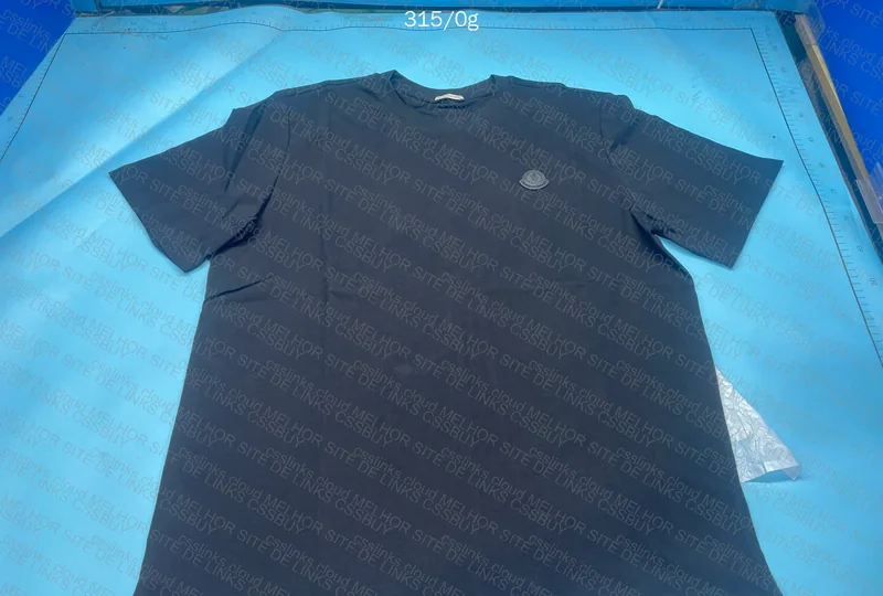 Moncler Leather Badge T-Shirt (YRX Vip) - Royal X