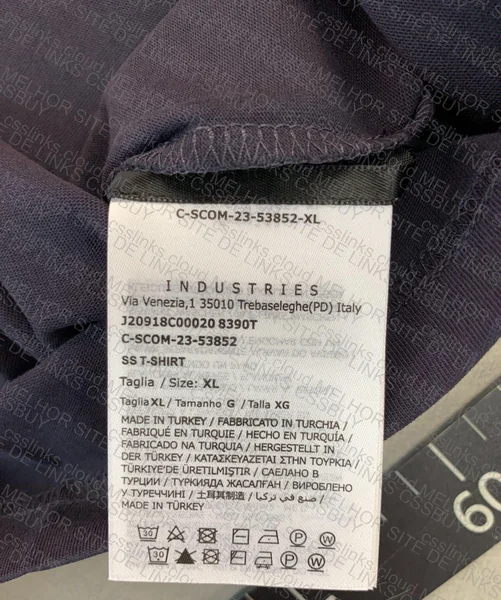 Blue Moncler T-Shirt 4