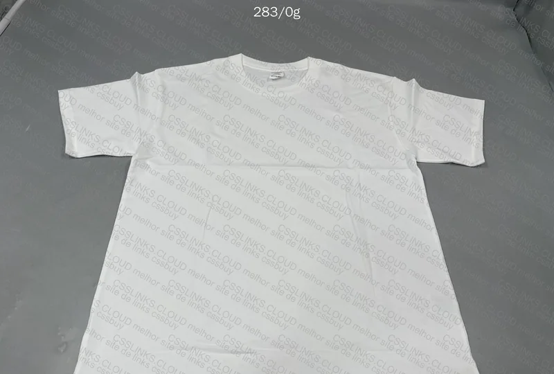 White Neutral T-Shirt (Measurements)