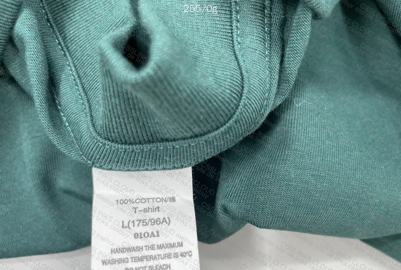 Green Neutral T-Shirt (Measurements) 4
