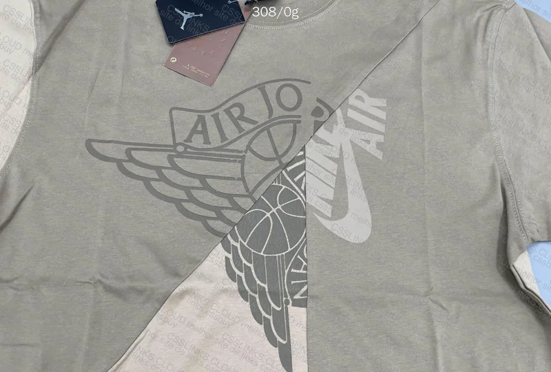 Nike Air Jordan T-Shirt (with Measurements) 2