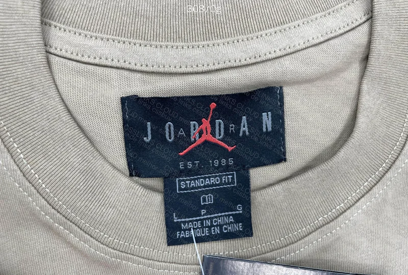 Nike Air Jordan T-Shirt (with Measurements) 3