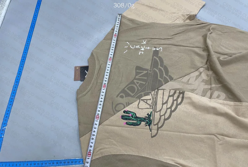 Nike Air Jordan T-Shirt (with Measurements) 7