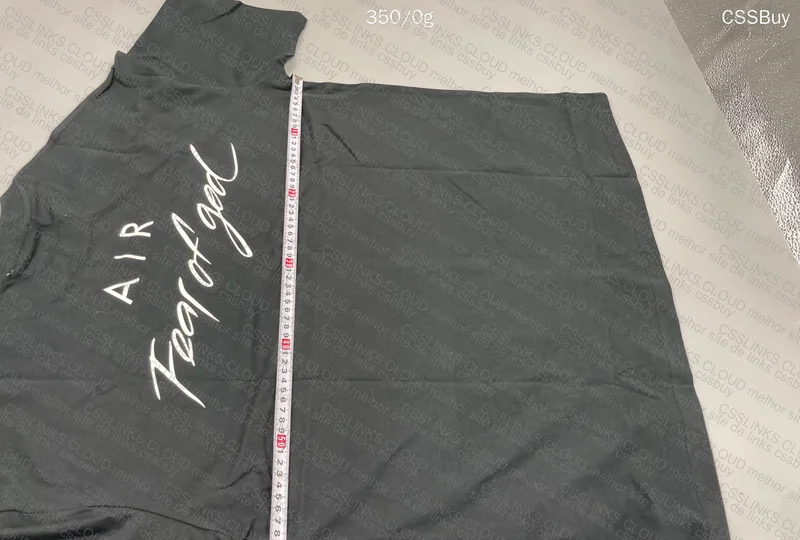 Nike Fear of God T-Shirt - Measurements 4