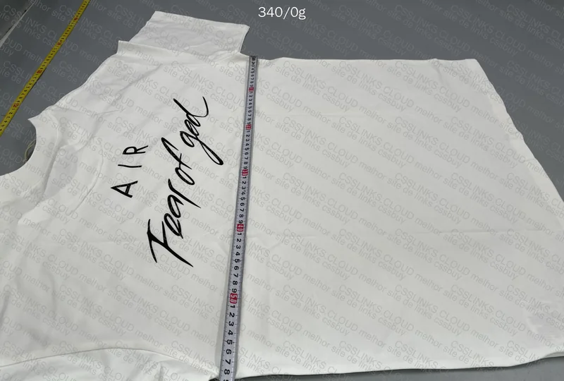 Nike x FOG T-Shirt (with measurements) 8