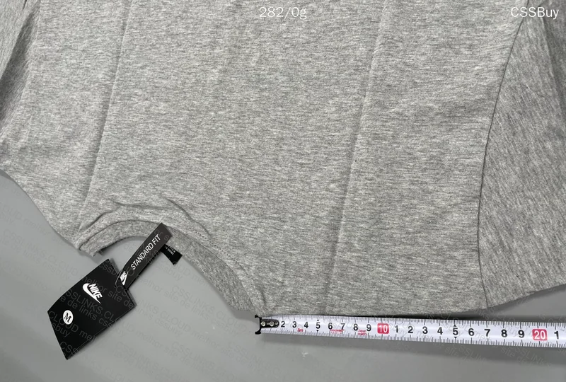 NK T-Shirt (With Measurements) 6