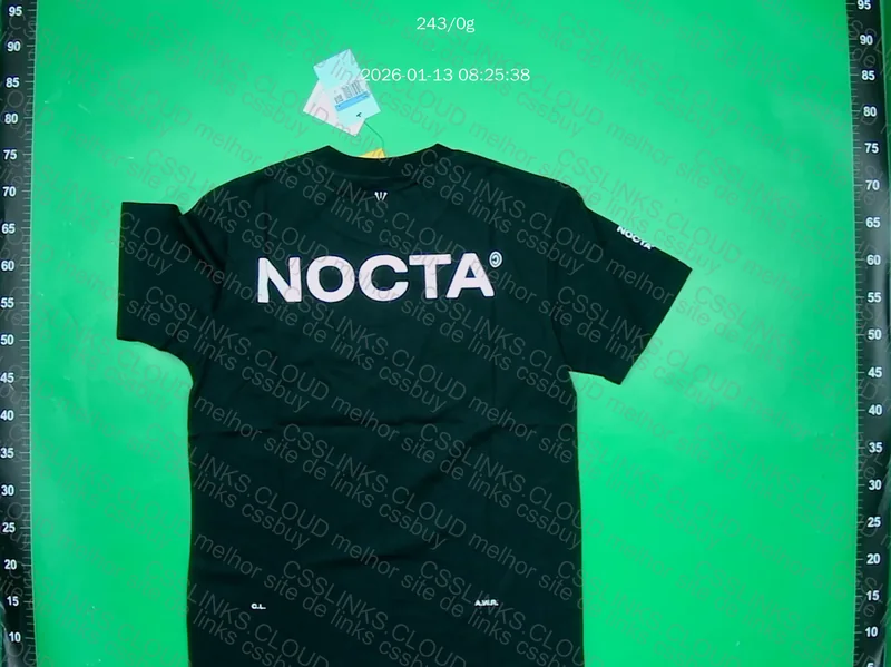 Camiseta Nocta Mini Swoosh Preta 3