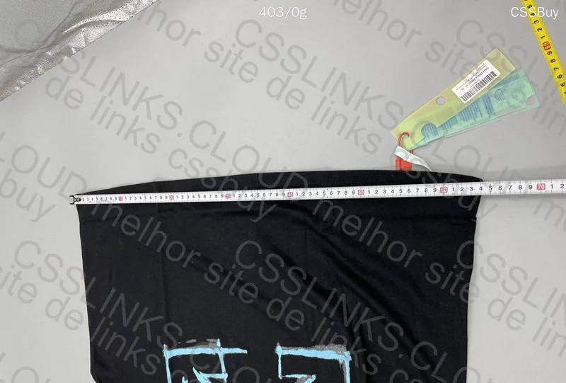 Off-White Blue X Color: Black T-Shirt 6