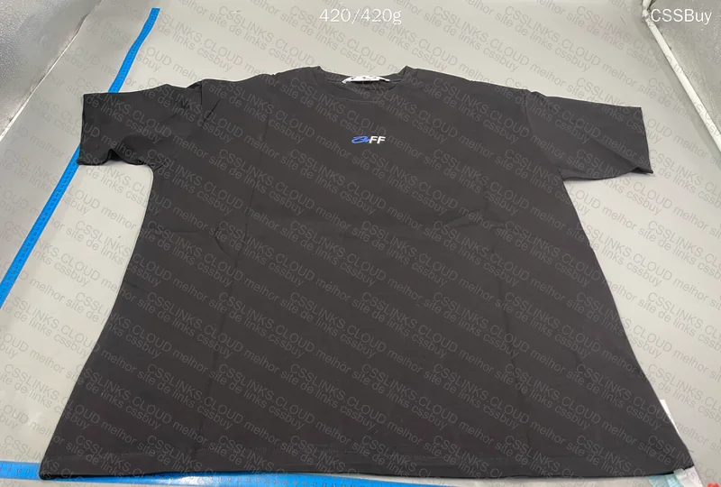 Off White Embroidered T-Shirt 2