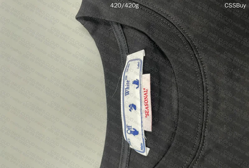 Off White Embroidered T-Shirt 4