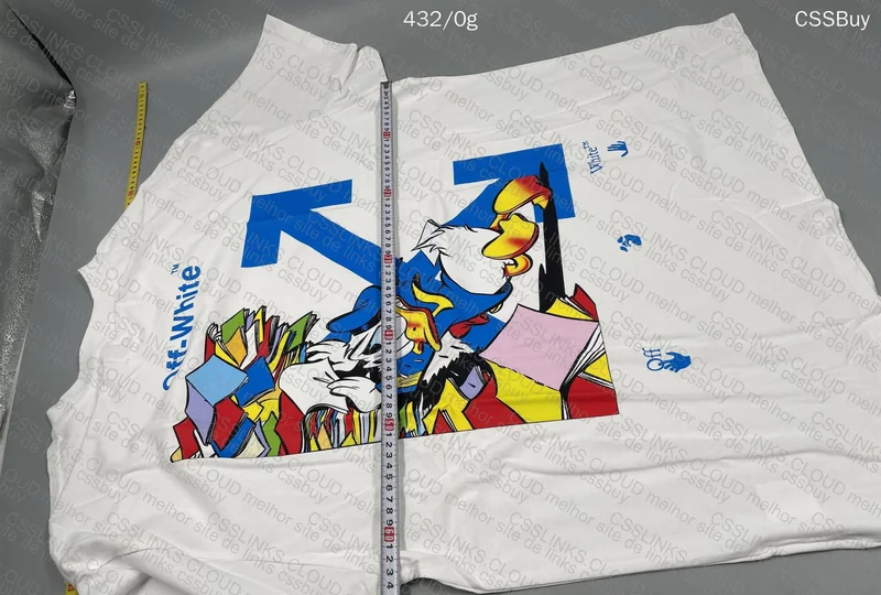 Off White T-Shirt with Measurement 3