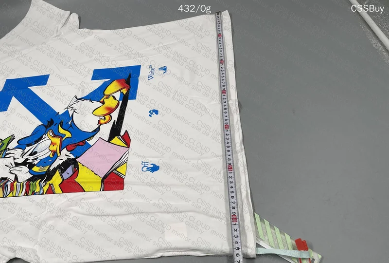 Off White T-Shirt with Measurement 5