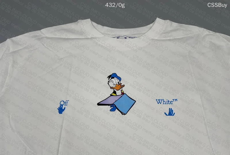 Off White T-Shirt with Measurement 6