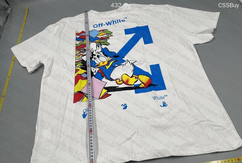 Off White T-Shirt with Measurement 7