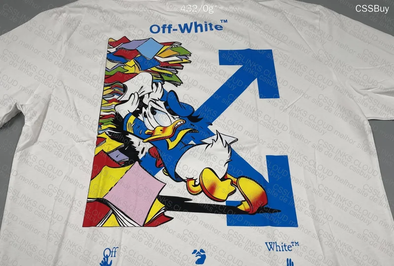 Off White T-Shirt with Measurement 8