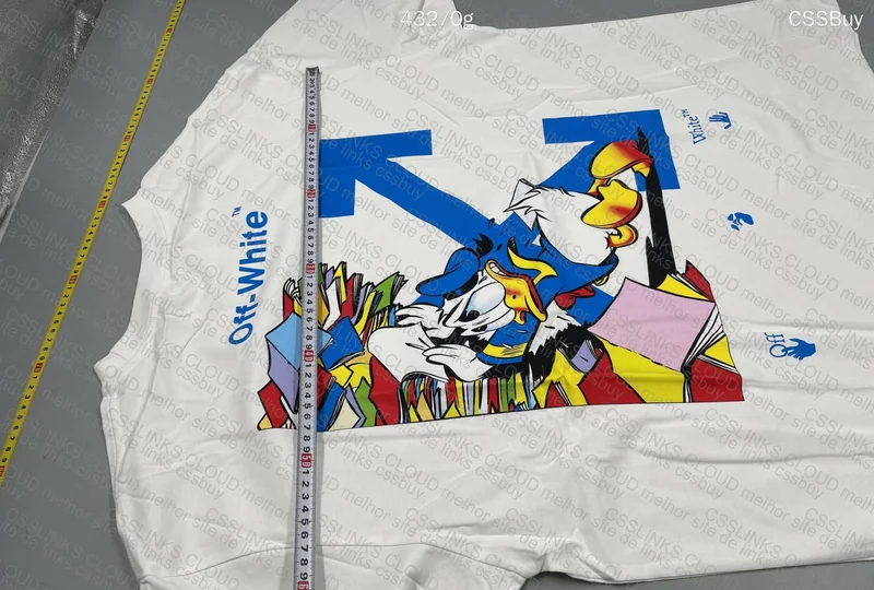Off White T-Shirt with Measurement 9