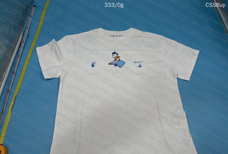 Off White T-Shirt with Measurements 2
