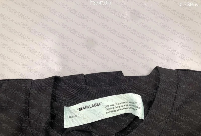 Off White Fake Lab T-Shirt 5