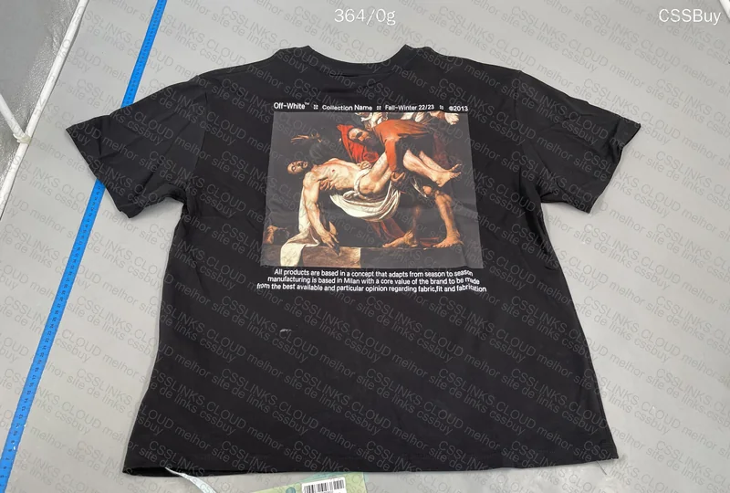 Off White Stained T-Shirt 3