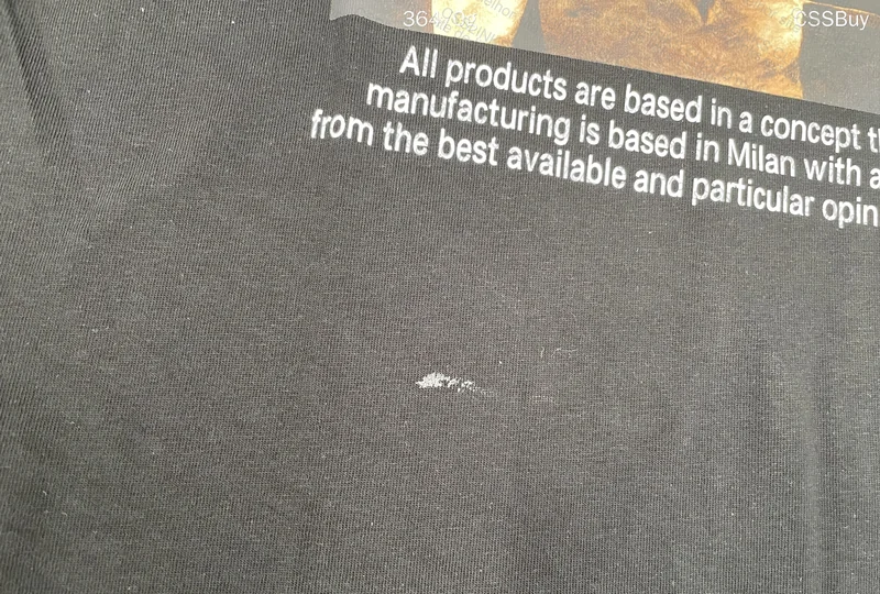 Off White Stained T-Shirt 4