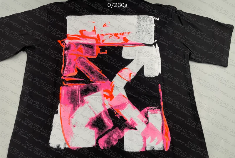 Off-White Pink T-Shirt 4