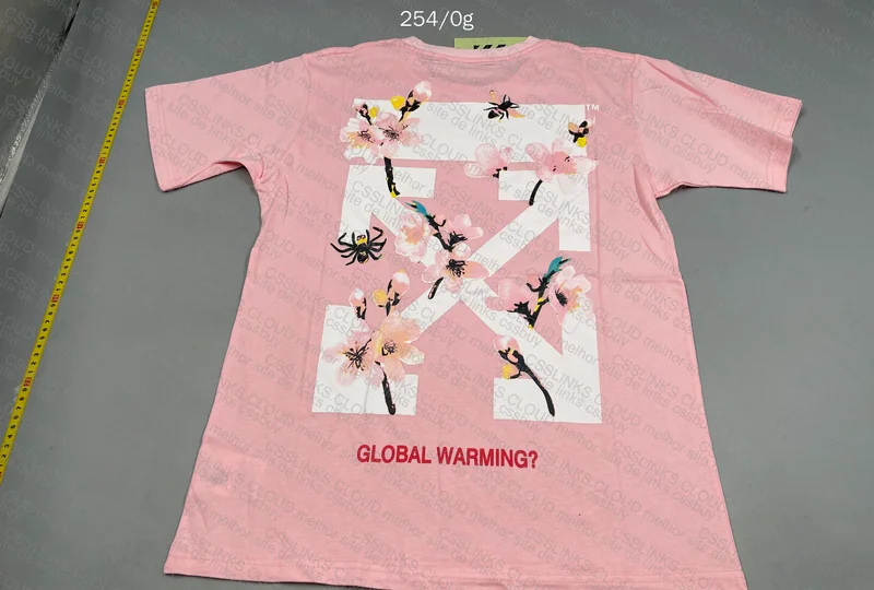 OFF White Pink T-Shirt 2