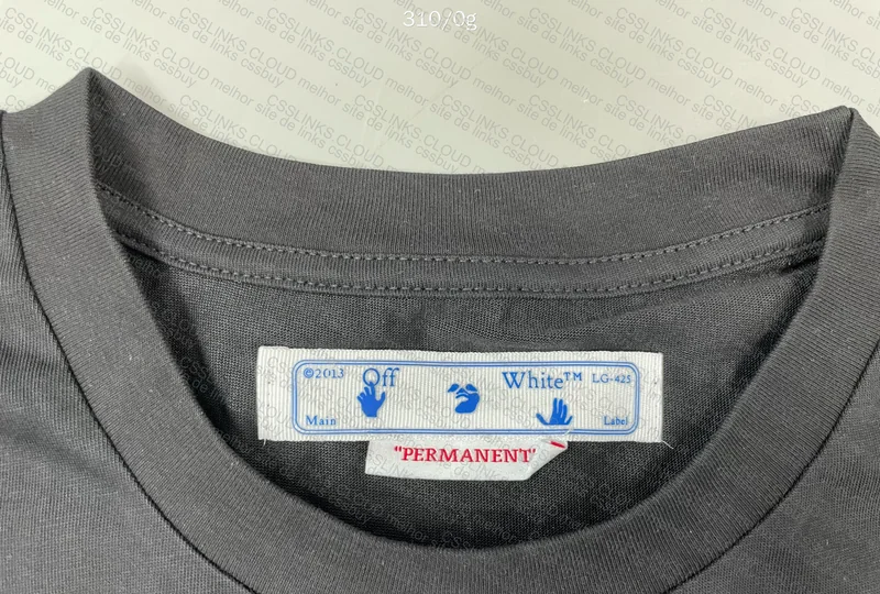 OFF-White Wave Outline Diag T-Shirt