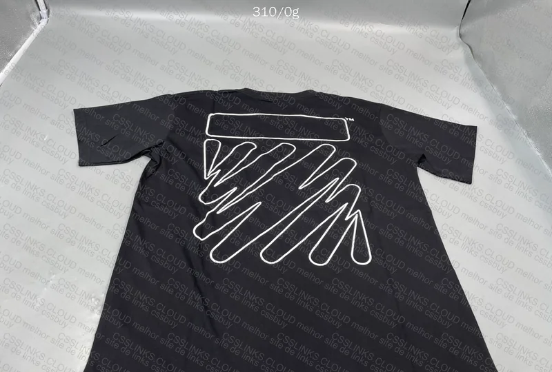 OFF-White Wave Outline Diag T-Shirt 4