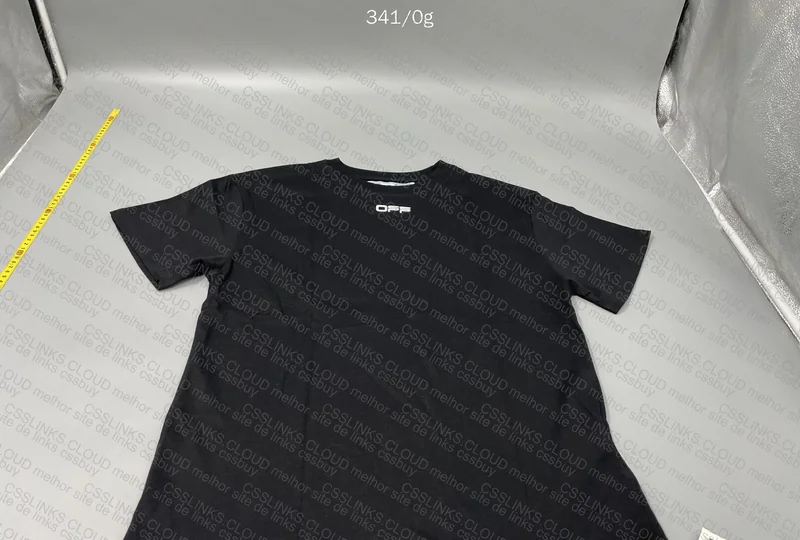 OFF-White Wavy Line T-Shirt