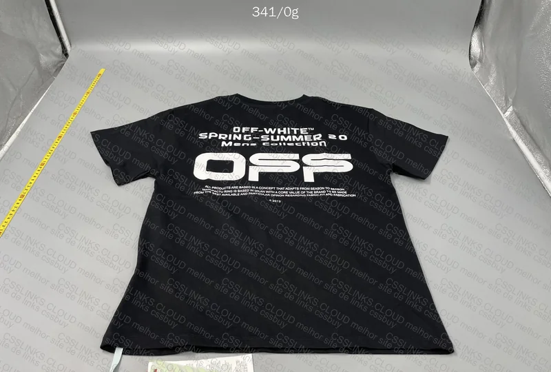 OFF-White Wavy Line T-Shirt 3